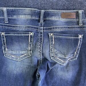 Daytrip Virgo Ankle Skinny Jeans Womens 29 Medium Wash Blue Mid Rise Slim Denim